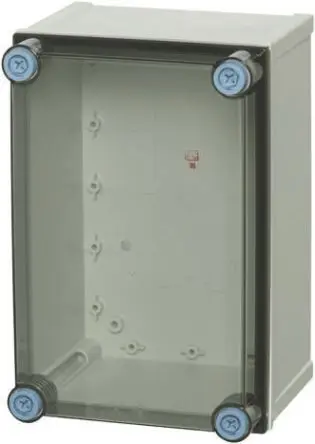 Produktfoto 1 von Fibox CAB PCQ Polycarbonat Wandanschlusskasten Grau IP67, IP66, HxBxT 212 mm, 398 mm x 598 mm