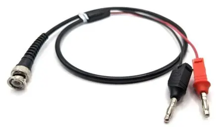 Produktfoto 1 von Mueller Electric Messleitung 5A Stecker / Stecker, Rot, Schwarz Polyvinylchlorid-isoliert 50 cm, 300V