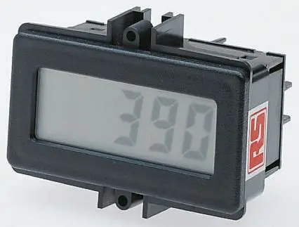 Produktfoto 1 von Red Lion CUB4 Digitales Spannungsmessgerät DC LCD-Anzeige 3-stellig bis 1999 / ±0.1 %, 68 mm, 33 mm, 49.8 mm