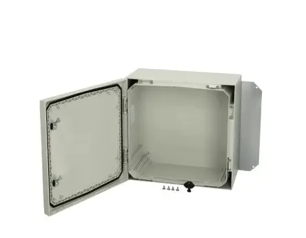 Produktfoto 1 von Fibox ARCA 404021 Polycarbonat Wandanschlusskasten Hellgrau IP66, HxBxT 400 mm, 400 mm x 210 mm