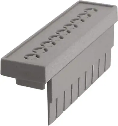 CAMDENBOSS Polycarbonat Klemmenabdeckung, 14mm CNMB-DIN-Schienengehäuse x 88 mm