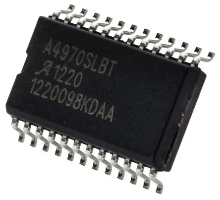 Produktfoto 1 von Allegro Microsystems Motortreiber-IC Bipolar 45 V, 0.75 A, SOIC, 24-Pin, 45V, Schrittmotor, A4970SLBTR