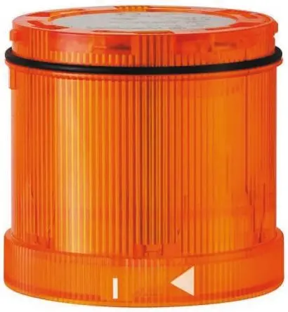 Produktfoto 1 von Werma 644 LED Signalleuchte Filament/Warnsummer-Licht 230V ac Gelb AC / 105 dB IP65, 70 mm x 65 mm