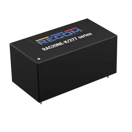 Produktfoto 1 von Recom RAC20NE-K/277 AC/DC-Netzteil 1 12V dc 20 W, Lot 305V ac