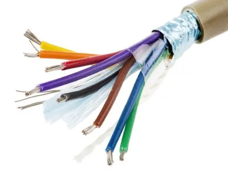 Produktfoto 1 von Alpha Wire Pro-Tekt Datenkabel, 2-paarig 100 m Ø 5.54 mm Polyvinylchlorid isoliert Grau
