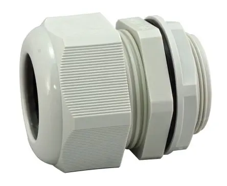 Produktfoto 1 von RS PRO Metric Thread Kabelverschraubung, PG9 Nylon 6.6 Grau 4 mm/ 8 mm, IP68
