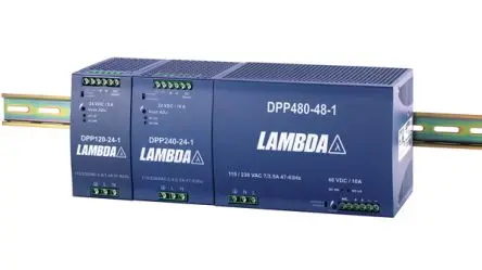 Produktfoto 1 von TDK-Lambda DPP480 DIN-Schienen Netzteil DIN-Hutschiene 90V ac/dc Wechselstrom/Gleichstrom / 20 A 24V DC 480 W