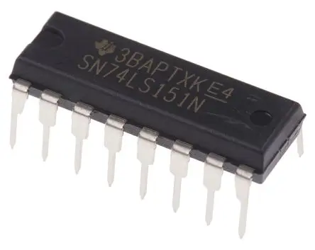 Produktfoto 1 von Texas Instruments Multiplexer, 16-Pin 1, PDIP, CMOS Multiplexer, 5.26V- bipolar, 4.75 V- bipolar