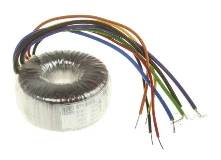Produktfoto 1 von RS PRO Ringkerntransformator, Primär 230 V ac / Sekundär 2 x 6 V ac 2 Ausg. 15 VA, 1.25A 365 g 60 Hz 50 Hz