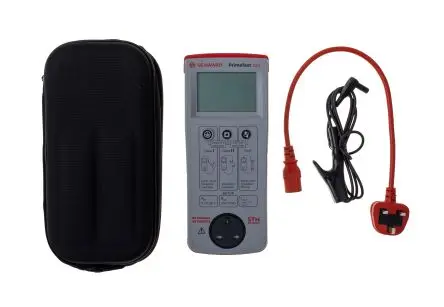Seaward PrimeTest 100 UK, Pass/Fail PAT, Gerätetester, Prüfung Automatisch, Klasse II, Klasse I, ISO-kalibriert