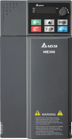 Produktfoto 1 von Delta Electronics VFD-ME 3-Phasen Frequenzumrichter 5.5 kW 528V 13 A 599Hz