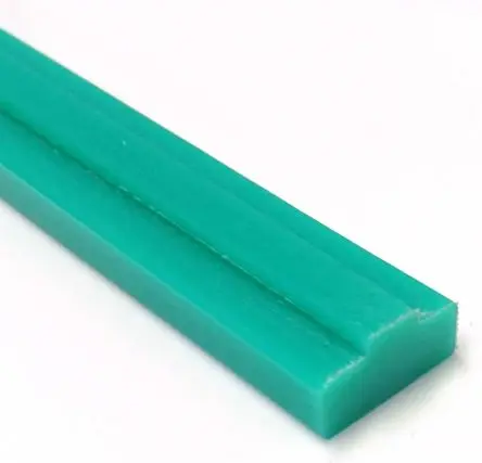 Produktfoto 1 von RS PRO Grün GR1 Kettenführung, 12B, 25 mm x 15 mm, Länge 2 m