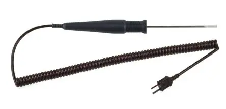Produktfoto 1 von RS PRO Temperatursensor x 100 mm Universal, Ø 3 mm, max.Temp 400 °C, DKD/DAkkS-kalibriert