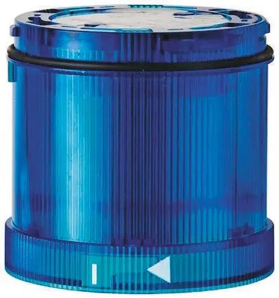 Produktfoto 1 von Werma 641 Blinken Signalleuchte Dauer-Licht 230V ac/dc Blau Wechselstrom/Gleichstrom IP65, 70 mm x 65 mm