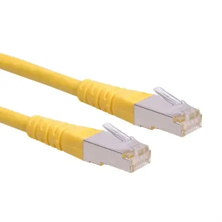 Produktfoto 1 von Roline 21.15 Kat. 6 Ethernet-Kabel, 2 m, Gelb S/FTP Geschirmt, Polyvinylchlorid