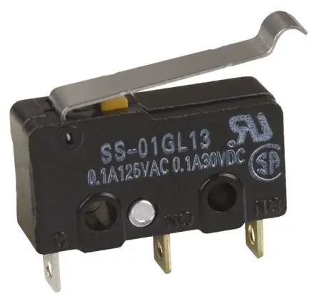 Produktfoto 1 von Omron SS Endschalter, Rollenhebel 1-poliger Umschalter, IP40 125V ac 5A