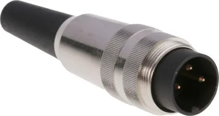 Produktfoto 1 von Lumberg SV M16 DIN-Stecker Gerade 3-polig, DIN EN 60529, 250V ac 5A IP40 Kabel, Schrauben Stecker