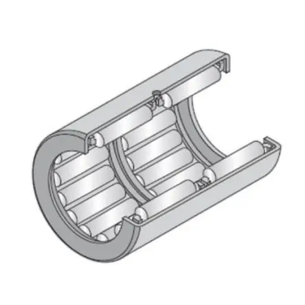 Produktfoto 1 von NTN Axial-Nadellager 2-reihig Nadellager mit gezogenem Becher Stahl 35 kN CN 6500U/min HK2538ZWD / Außen-Ø 32 mm Außen-ø