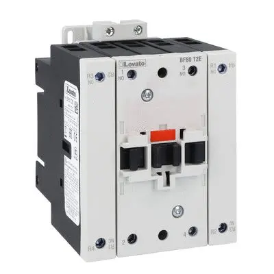 Produktfoto 1 von Lovato BF80 Schütz 24V ac/dc-Spule, 4-polig, 690V / 115 A 120 kW 2 Schließer/2 Öffner 4-Hilfskontakte