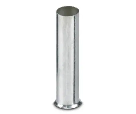 Produktfoto 1 von Phoenix Contact Aderendhülse, Stift ø 7.3 mm, Silber, 25 mm, 25mm, Isoliert, 4 AWG max.