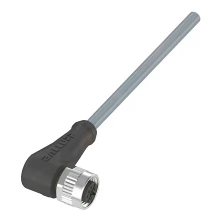 BALLUFF BCC06, 4-polig Sensor-Betätigungselementkabel, Rechtwinklig Buchse 4 / Nicht abgeschlossen Nicht abgeschlossen,