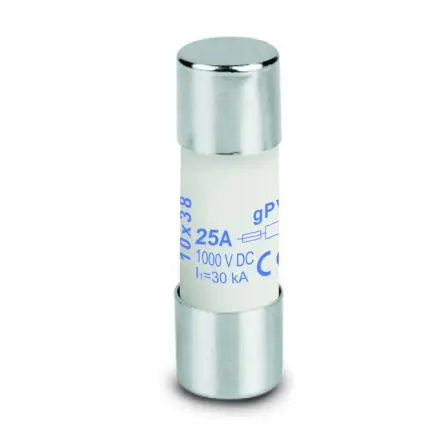 Produktfoto 1 von Weidmüller Patronensicherung gPV / 25A 10 x 38 mm 1kV Keramik Photovoltaikanlagen