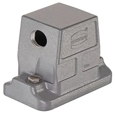 Produktfoto 1 von HARTING Han HP Direct B Haube Schraubbefestigung, Kabel 6B Haube, IP66, IP68, IP69, IPx9K