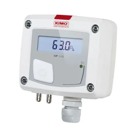 Produktfoto 1 von KIMO CP112 Differenzial Drucksensor -1000 Pa, Analog 1000 Pa