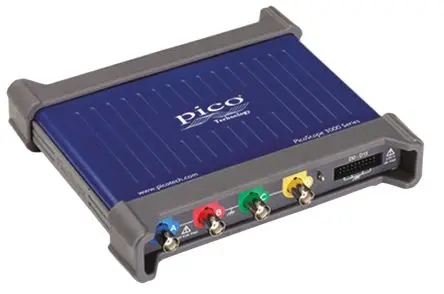 Produktfoto 1 von Pico Technology PicoScope 3000 PC basiert Oszilloskop 70 MHz 16-Kanal, ISO-kalibriert