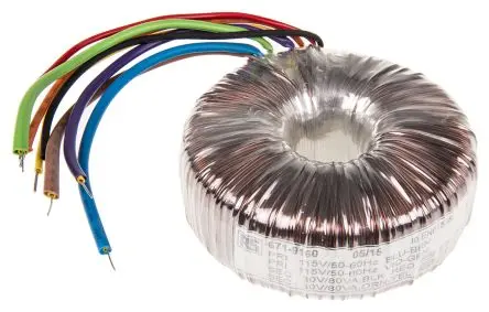 Produktfoto 1 von RS PRO Ringkerntransformator, Primär 230 V ac / Sekundär 2 x 30 V ac 2 Ausg. 160 VA, 2.667A 1.7 kg 60 Hz 50 Hz