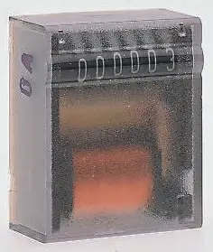 Produktfoto 1 von Hengstler 635 Summierer Aufwärts Zähler Keine Rückstellung 6-stellig 12V dc, Impuls, max. 10 Hz