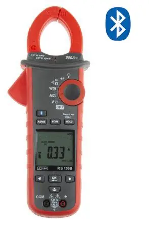 Produktfoto 1 von RS PRO 156B Stromzange Stromstärkenmesszange 3000 A CAT III, CAT IV 1000 V ac, 1000 V dc / 600 A dc, 100 kΩ,