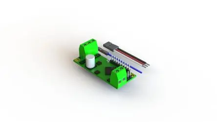 Produktfoto 1 von RS PRO Prozesspumpen Steuerung für Bürstenlose Mikropumpe, 28V, 6 V 80 °C, IP20