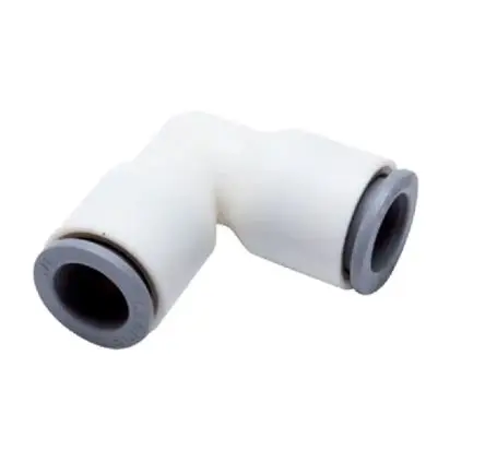 Produktfoto 1 von Legris 6302, Pneumatik Bogen-Steckfitting Polyethylen, 4 mm Einsteck-Anschluss, 6 mm Einsteck-Anschluss, 16 bar