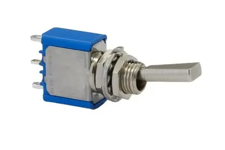 Produktfoto 1 von APEM Kippschalter 1P, Ein-Ein, 125 V ac, 6A, Lötöse
