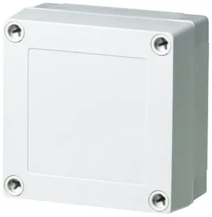 Produktfoto 1 von Fibox; Gehäuse; ABS; Grau; IK07 IP67, IP66 Breite 130 mm Höhe 75 mm Länge 180 mm