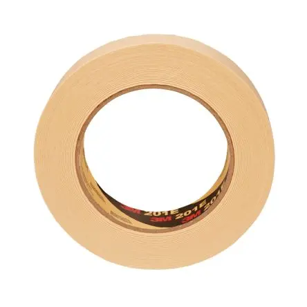 Produktfoto 1 von 3M 201E Krepppapier Abdeckband Beige, Stärke 0.135 mm Gummi-Kleber 36mm x 50 m