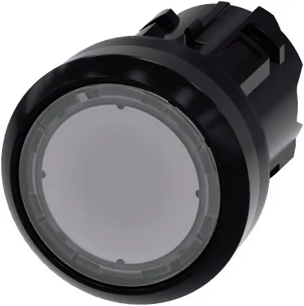 Produktfoto 1 von Siemens SIRIUS ACT Drucktastenkopf Ø 22 mm, lichtdurchlässig Rastend Rund Rund Kunststoff, IP66