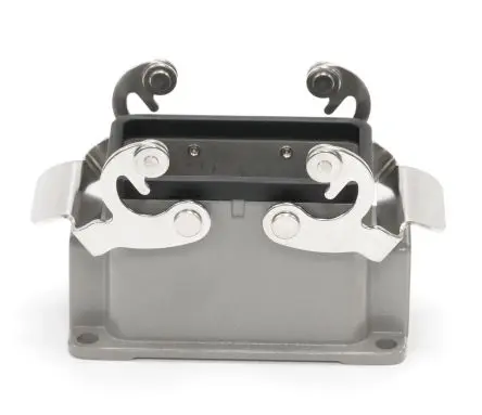 RS PRO RS-H10B Gehäuse für robusten Stromversorgungsstecker 2 Hebel 2, Oberfläche RS-H10B Steckverbindergehäuse, IP65