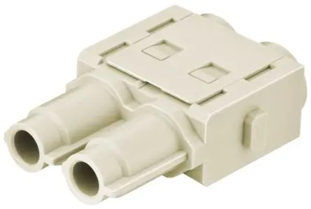 Produktfoto 1 von HARTING 0914 Modul für robusten Stromversorgungsstecker Buchse, 2-polig 70A, Kabel, Steckverbindermodul