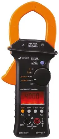 Produktfoto 1 von Keysight Technologies U1213A Stromzange AC/DC-Stromzange 1000 A CAT IV, CAT III 1000 V ac, 1000 V dc / 1000 A, 40 MΩ,