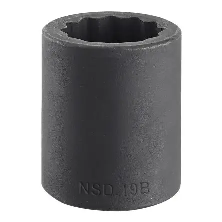 Produktfoto 1 von Facom 1/2 in, 14 mm Standard-Steckschlüssel Schlag-Steckschlüssel lang Chrom-Molybdän-Stahl, 38mm
