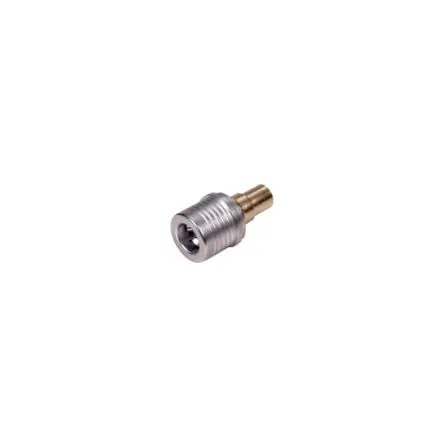 Produktfoto 1 von Huber+Suhner RF Stecker RF-Steckverbinder QMA-Steckverbinder, Kabel, für Koaxial-Kabel, 50 Ω Crimpbefestigung, 19.3 x
