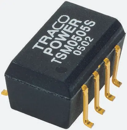 TRACOPOWER TSM DC/DC Konverter, 12V dc OUT 84 mA Oberfläche 26.4V dc 1 kV dc 1 W -40 °C 85 °C