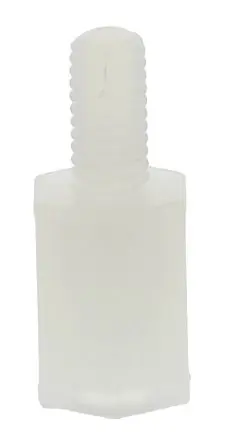 Produktfoto 1 von RS PRO Abstandhalter, Länge 8 mm, Nylon 6.6, Sechskant M3 M3, 5.6 mm 7.5 mm