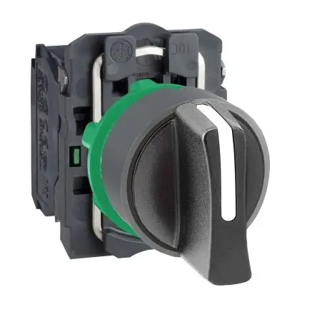 Produktfoto 1 von Schneider Electric Harmony Wahlschalter 3-Stufen IP67, 2 Schließer Wurfwinkel 45 °