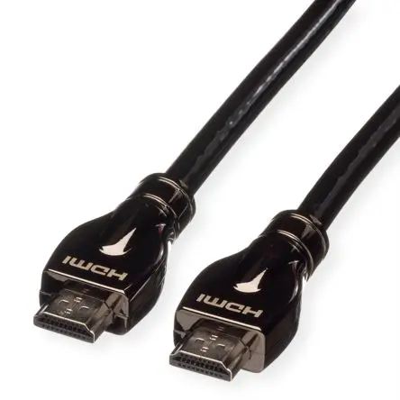 Produktfoto 1 von Roline ROLINE HDMI V2.0 HDMI-Kabel A HDMI Stecker B HDMI Stecker, 20 m, Schwarz