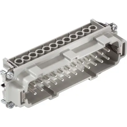 Produktfoto 1 von Lapp H-BE 24 Stromversorgungssteckverbinder in robuster Ausführung 16A Schraubbefestigung Stecker 25-polig, 500V
