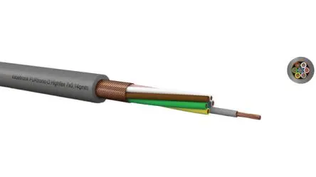 Produktfoto 1 von Kabeltronik PURtronic D Mehrkern-Industriekabel, 7-paarig 0.14 mm² 100 m Ø 3.6 mm Polyurethan isoliert Grau