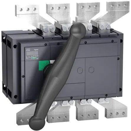 Produktfoto 1 von Schneider Electric ComPacT INS/INV Trennschalter 4-polig Schwarz